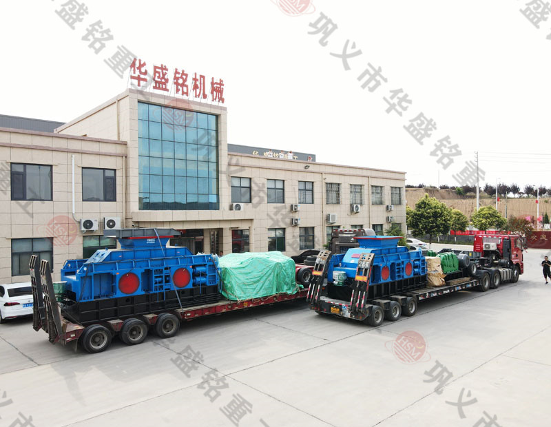 水泥廢料用什么破碎好？就用液壓對輥制砂機