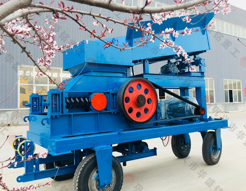 小型移動式對輥破碎機(jī)設(shè)備優(yōu)勢，型號選擇